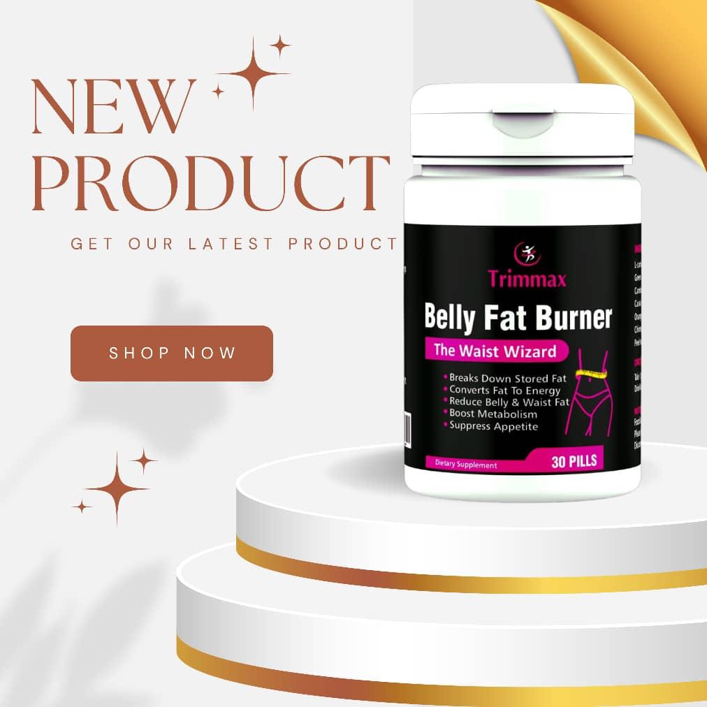 Trimmax Belly Fat Burner – 30 Capsules Dietary Suppleme