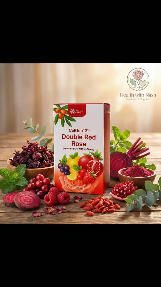 CelGen12 Double Red Rose – 15 Sachets × 10 mL