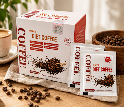 Super Diet Coffee Extra Strength – 15 Single-Serve Sachets