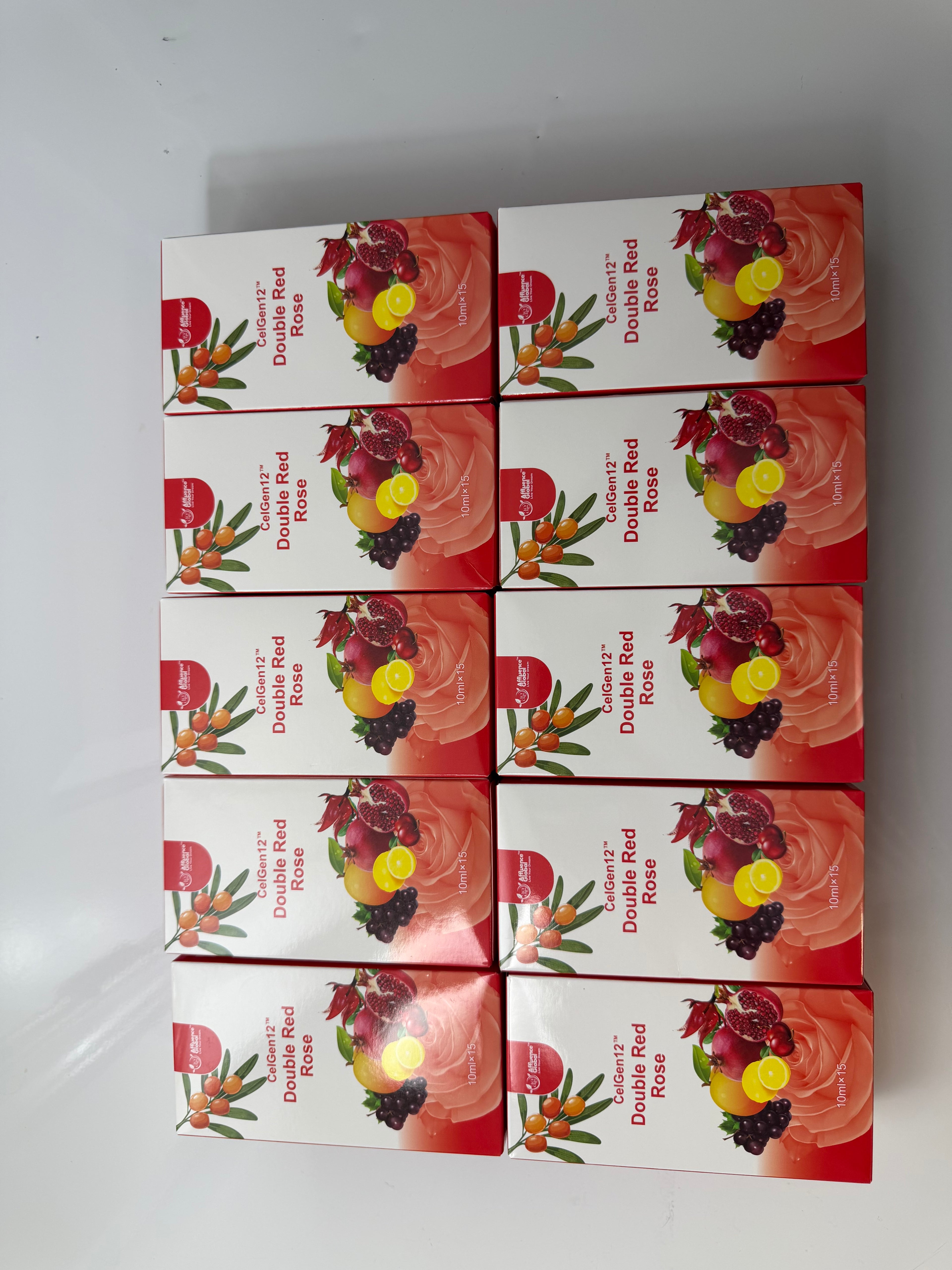 CelGen12 Double Red Rose – 15 Sachets × 10 mL