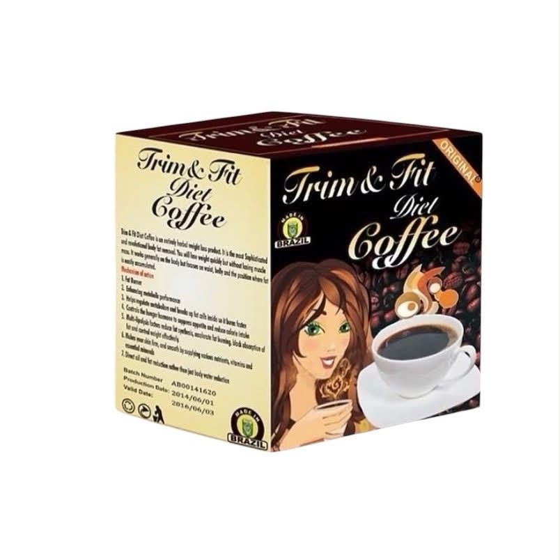 Trim & Fit Diet Coffee – 12 Single-Serve Sachet