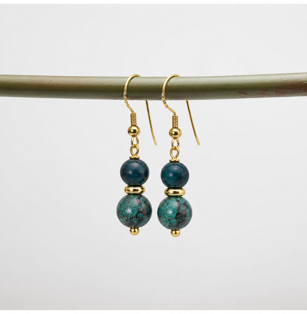 Turquoise Tide Drop Earrings – Turquoise | Stone & Soul Collection